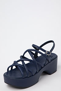 Classics JILS Bufalino Navy by Homers Shoes View 2