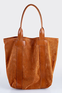 Handbags BOLSO Crosta Tangerine by Homers Shoes View 1