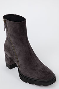 Heeled ankle boots SHARON Crosta Lavagna by Homers Shoes View 2