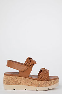 Wedges PALACE Tubular Cuero by Homers Shoes View 1
