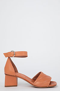Heeled sandals OLIVIA New Washed Mango by Homers Shoes View 1