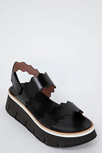 Wedges DUYBA Poncho Black by Homers Shoes View 2