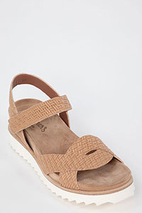 Flat sandals ELBA Twist Crepe by Homers Shoes View 2