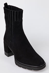Heeled ankle boots SHARON Ante Negro by Homers Shoes View 2