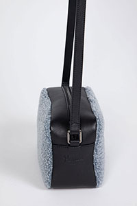 Handbags BOLSO Curly Charcoal by Homers Shoes View 2