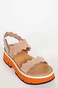 Wedges DUYBA Reverse Lino by Homers Shoes View 2