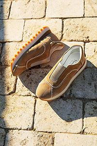 Sneakers PEACE Crosta Miele by Homers Shoes View 1