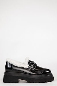 Flats SIENA-M SuperLuxe Black-Polar by Homers Shoes View 2