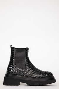 Flat ankle boots SIENA Sierra Black by Homers Shoes View 1
