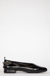 Flats BABY SuperLuxe Black by Homers Shoes View 2