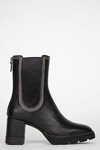 Heeled ankle boots SHARON Bufalino Negro by Homers Shoes View 1