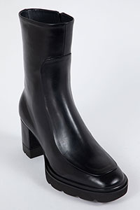Heeled ankle boots SHARON Sierra Black by Homers Shoes View 2