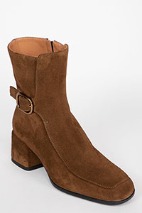 Heeled ankle boots NIKI Crosta Arabica by Homers Shoes View 2