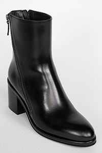 Heeled ankle boots MALEK Sierra Black by Homers Shoes View 2