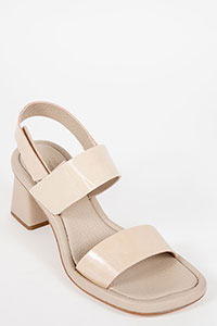 Heeled sandals PINA ReverseVernice Vachetta by Homers Shoes View 2