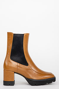 Heeled ankle boots SHARON Sierra Caramel by Homers Shoes View 1