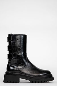 Heeled ankle boots CAMPO SuperLuxe Black by Homers Shoes View 1