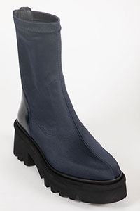 Heeled ankle boots LYS Destino Navy by Homers Shoes View 2