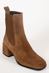 Heeled ankle boots NIKI Sandalo Suede by Homers Shoes View 2