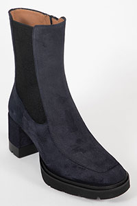 Heeled ankle boots SHARON Crosta Profondo by Homers Shoes View 2