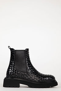 Flat ankle boots SIENA Sierra Black by Homers Shoes View 1