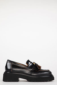 Flats SIENA-M Portobello Black by Homers Shoes View 2