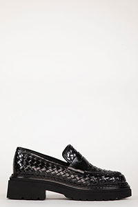 Flats SIENA-M Sierra Black by Homers Shoes View 1