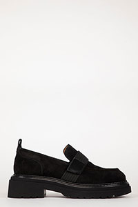 Flats SIENA-M Sierra Black by Homers Shoes View 1