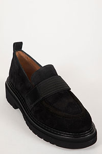 Flats SIENA-M Sierra Black by Homers Shoes View 2