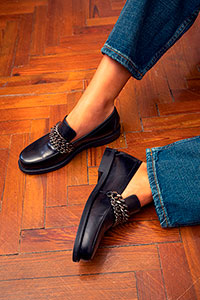 Flats CARRERA Sierra Black by Homers Shoes View 1