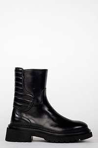 Flat ankle boots SIENA Supreme Black by Homers Shoes View 1