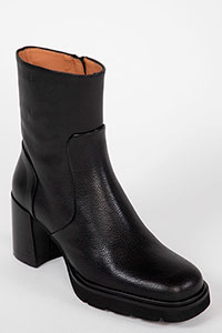 Heeled ankle boots SUSAN Bufalino Black by Homers Shoes View 2