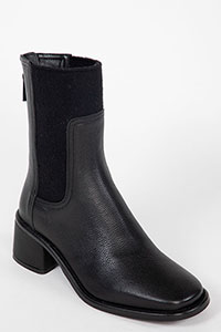 Heeled ankle boots COLETTE Bufalino Black by Homers Shoes View 2