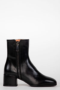 Heeled ankle boots NIKI Supreme Black by Homers Shoes View 2