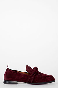 Flats LENA Crosta Velvet by Homers Shoes View 2