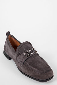 Flats LENA Crosta Lavagna by Homers Shoes View 2