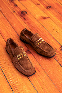 Flats LENA Crosta Sandalo by Homers Shoes View 1