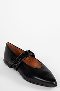 Flats CATY Supreme Black by Homers Shoes View 2
