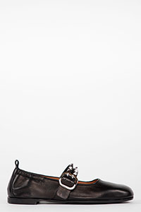 Flats KALA Supreme Black by Homers Shoes View 2