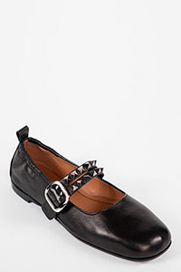 Flats KALA Supreme Black by Homers Shoes View 2