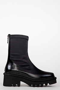 Heeled ankle boots LYS Sierra Black-Destino Black by Homers Shoes View 1