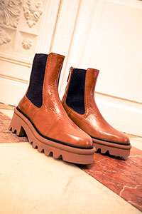 Heeled ankle boots LYS SuperLuxe Avellana by Homers Shoes View 1