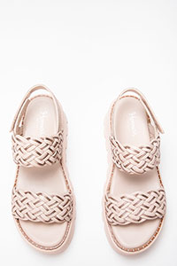 Wedges ALISON Trenza Retorrone-Cava by Homers Shoes View 2