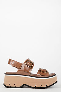 Wedges LUCIA ReverseVernice Farro by Homers Shoes View 2