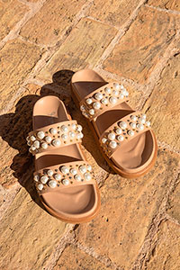 Flat sandals BIO Soft Lino by Homers Shoes View 1