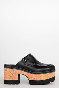 Wedges VENICE Volanato Nero by Homers Shoes View 2