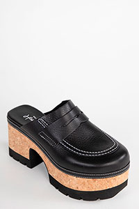 Wedges VENICE Volanato Nero by Homers Shoes View 2