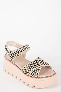 Wedges ALISON Menorca Black-Retorrone by Homers Shoes View 2