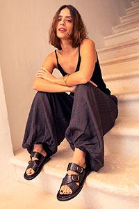 Flat sandals ANAIS Coco Castagna by Homers Shoes View 1