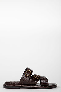 Flat sandals ANAIS Coco Castagna by Homers Shoes View 2